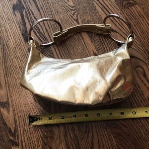 Aldo Bags - Aldo gold leather mini pocketbook Aldo Bags - Aldo gold leather mini pocketbook